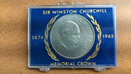 Sir Winston Churchill 1965 Memorial Crown