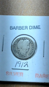 1912 Barber Dime