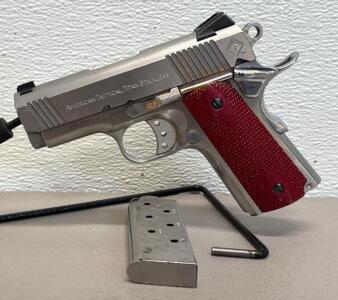 American Tactical Titan Stainless .45 ACP Pistol, Serial No. TS101046