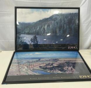 (2) Discover Idaho Posters 37&rdquo;x25&rdquo;