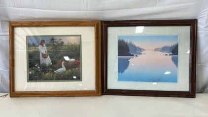 (1) &ldquo;Evening Light&rdquo; By Robert Duncan (1) Lakeview Print Wall Art