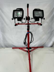 (1) Craftsman Portable Work Light W/ A Tripod Stand
