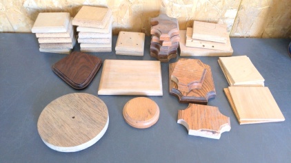 Wood Bases/Plaques
