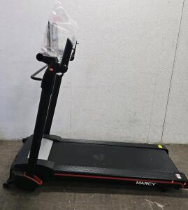 Marcy foldable motorized treadmill.