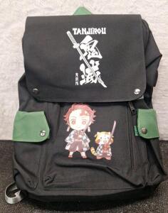 (1) KQNFFN - Anime Cosplay Backpack - Large Capacity Laptop Backpack For Anime Fans - Durable & Stylish