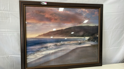 (1) &ldquo;Malibu Sun&rdquo; 25&rdquo;x31&rdquo; Print