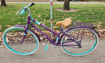 (Purple) 40" Huffy Kenwood Bike
