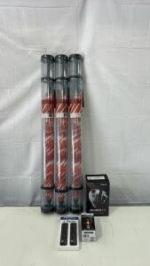 (3) Monsoon "Bright Night" Illuminated Umbrella (1) Clforczh Head Shaver 8780 (1) 2pk Remote Control For All Hisense Tv & More
