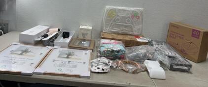 (1) Box With Assorted Amazon Overstock Products (Please Read Description)