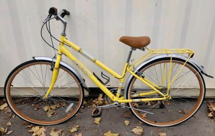(Yellow) 40" Huffy Sportsman Bike
