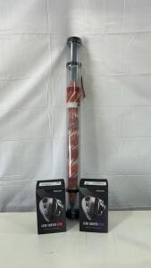(2) Clforczh Head Shaver 8780- Valued At $55 Each (1) Monsoon &ldquo;Bright Lights&rdquo; Illuminated Umbrella