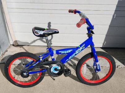 (Blue) 16" Storm Upland Childrens Bike