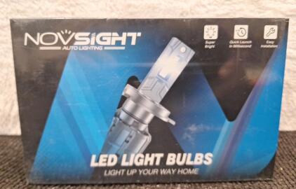 (1)2-Pack Of NOVSIGHT LED - H4 Headlight Bulbs