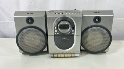 (1) Philips MC138/37 Micro Hi-Fi System