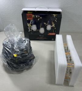 New House Lighting Outdoor String Includes Bulbs(Please Read Description)