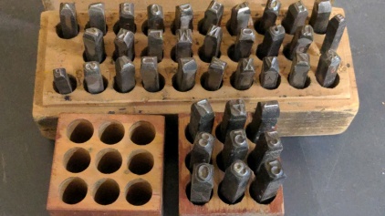 Alphabet & Numeral Steel Stamps