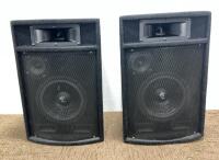 Pair Of MA Audio PASSIVE 9" DJ SPEAKERS KARAOKE 3-WAY STUDIO HOME AUDIO 19&rdquo;H Please check in Person.