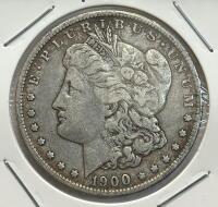 1900 Morgan Silver Dollar Coin, Philadelphia Mint, 90% Silver - 3