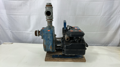 (1) Jacuzzi Water Pump W/ 3hp Briggs + Stratton Engine- Has Compression