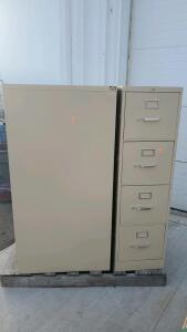 (3) Large Filing Cabinets 25"x18"x52"