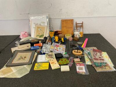Art Prints, Flashlights, Binders, Pens, Crafts Supplies And More