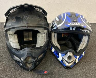 (1) Fly Racing Adult Helment And (1) Bilt Kids Helment