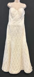 (1) Morilee Wedding Dress Size 16