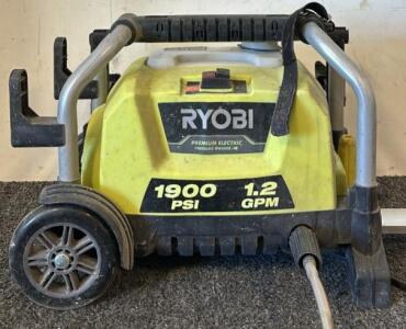 Ryobi 1900 PSI 1.2 GPM Premium Electric Pressure Washer