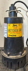 Simer Model 2380 Geyser IV Submersible Utility Pump