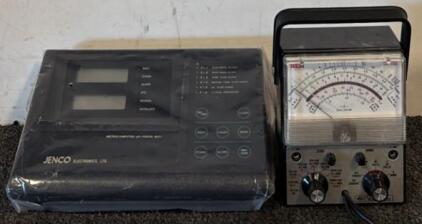 Jenco Microcomputer pH-Vision 6071 & RCA VoltOhmyst Model WV-500B