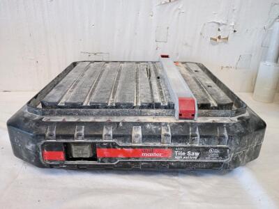 Drill Master 4 1/2" Tile Saw With Wet Tray