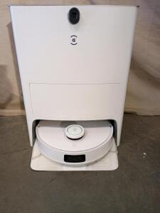 ECOVACS DEEBOT TEO OMNI or T20 OMNI. It is An all-in-One Vacuum and Mop With a Self-Cleaning and Self-Emptying Station.