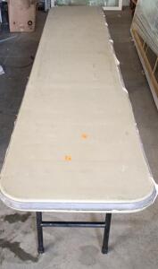 Long Folding Table 95" L X 29" H X 18" W