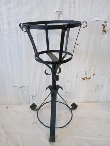 Iron Plant Stand 21"x10"