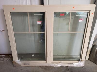 New Window With Hardware 59"x47 1/2"