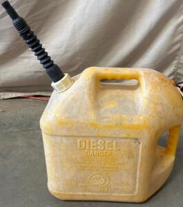 Yellow Gas Tank
