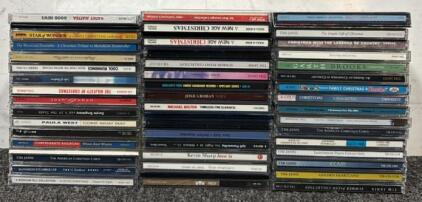 (50)+ CD&rsquo;s, Including Christmas CD&rsquo;s, Josh Groban, Garth Brooks, & More!