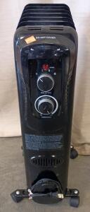Mainstays Oil-Filled Electric Radiant Space Heater. 25"x13"x6"