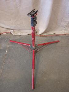Red Adjustable Tripod
