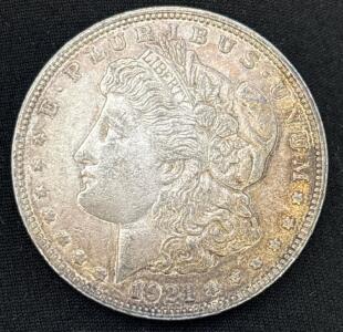1921-D Morgan Silver Dollar Coin