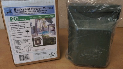 New Backyard Power Outlet