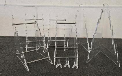 (7) Display Stands- Designed For Knives But Have Tons Of Uses