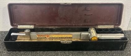 (1) Vintage Blackhawk Torkflash Torque Wrench In Original Case