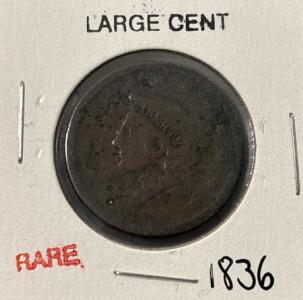 1836 RARE Large Cent
