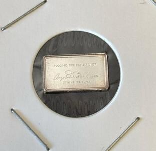 Angela M Buchanan 1000MG .999 Pure Silver 37th US Treasurers