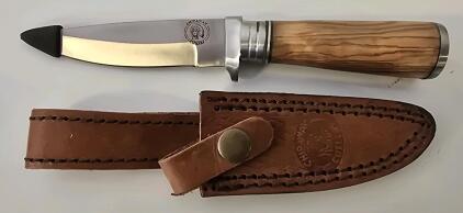 Chipaway Classics Cutlery Knife W/ Leather Sheath