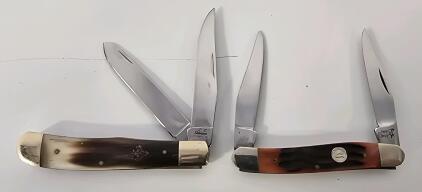 (2) Dual Blade Pocket Knives- Frost Cutlery New In Box