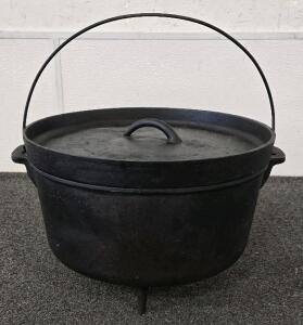 Cast Iron Dutch Over- 12" Diameter