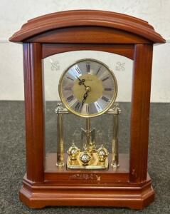 (1) Bulova Nordale Mantel Clock