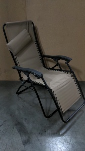 Folding Gravity Chair w/Storage Bag